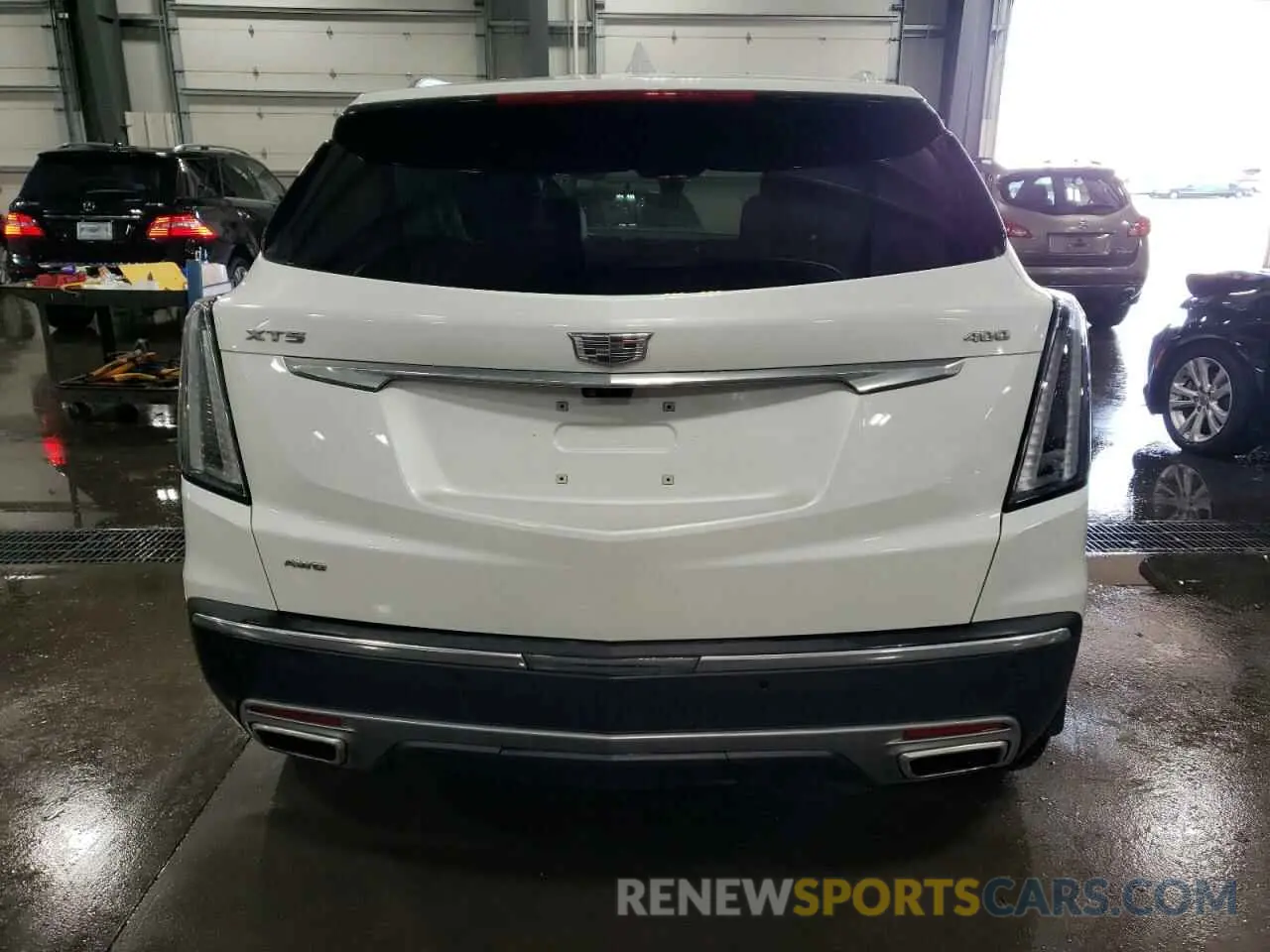 6 Photograph of a damaged car 1GYKNDRS0LZ156510 CADILLAC XT5 2020
