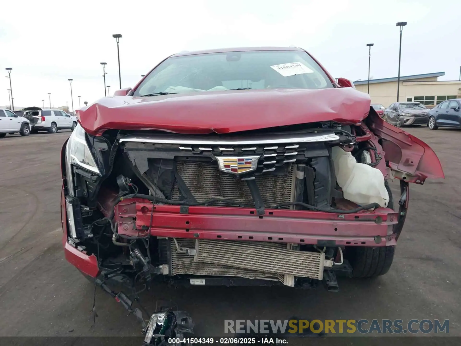 6 Photograph of a damaged car 1GYKNDRS0LZ195095 CADILLAC XT5 2020