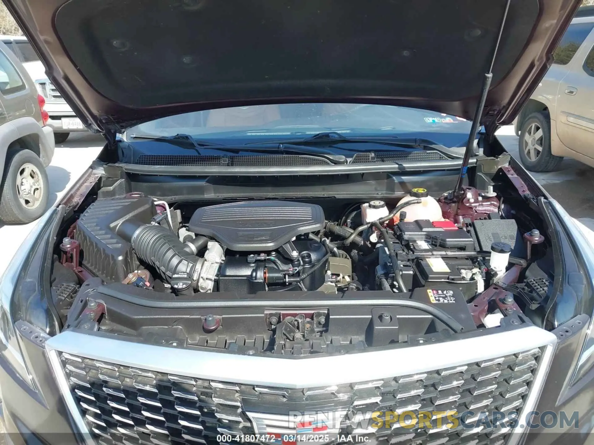 10 Photograph of a damaged car 1GYKNDRS1LZ235135 CADILLAC XT5 2020