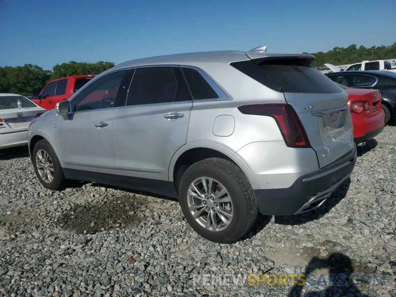 2 Photograph of a damaged car 1GYKNDRS2LZ148473 CADILLAC XT5 2020