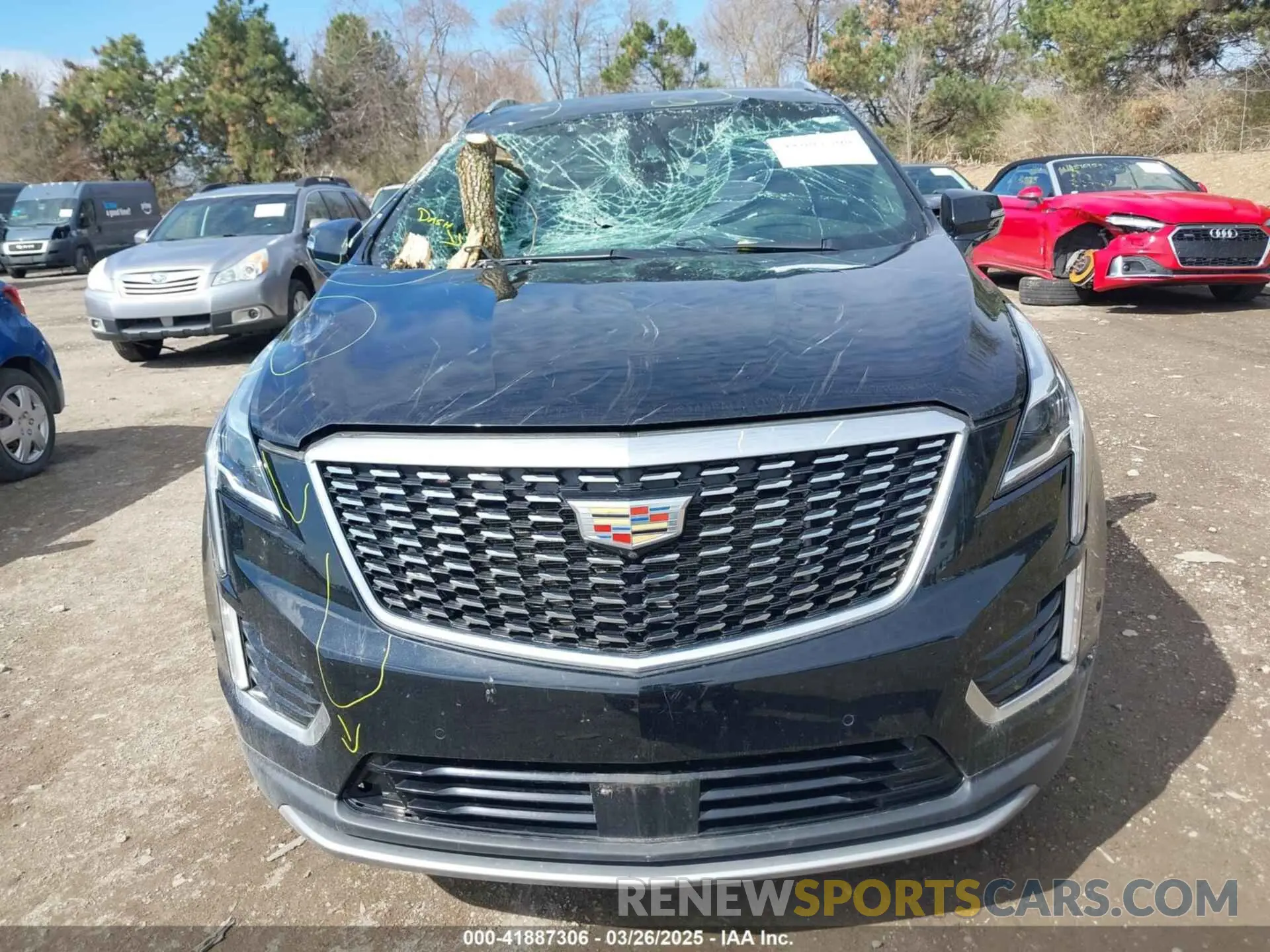 12 Photograph of a damaged car 1GYKNDRS3LZ107687 CADILLAC XT5 2020