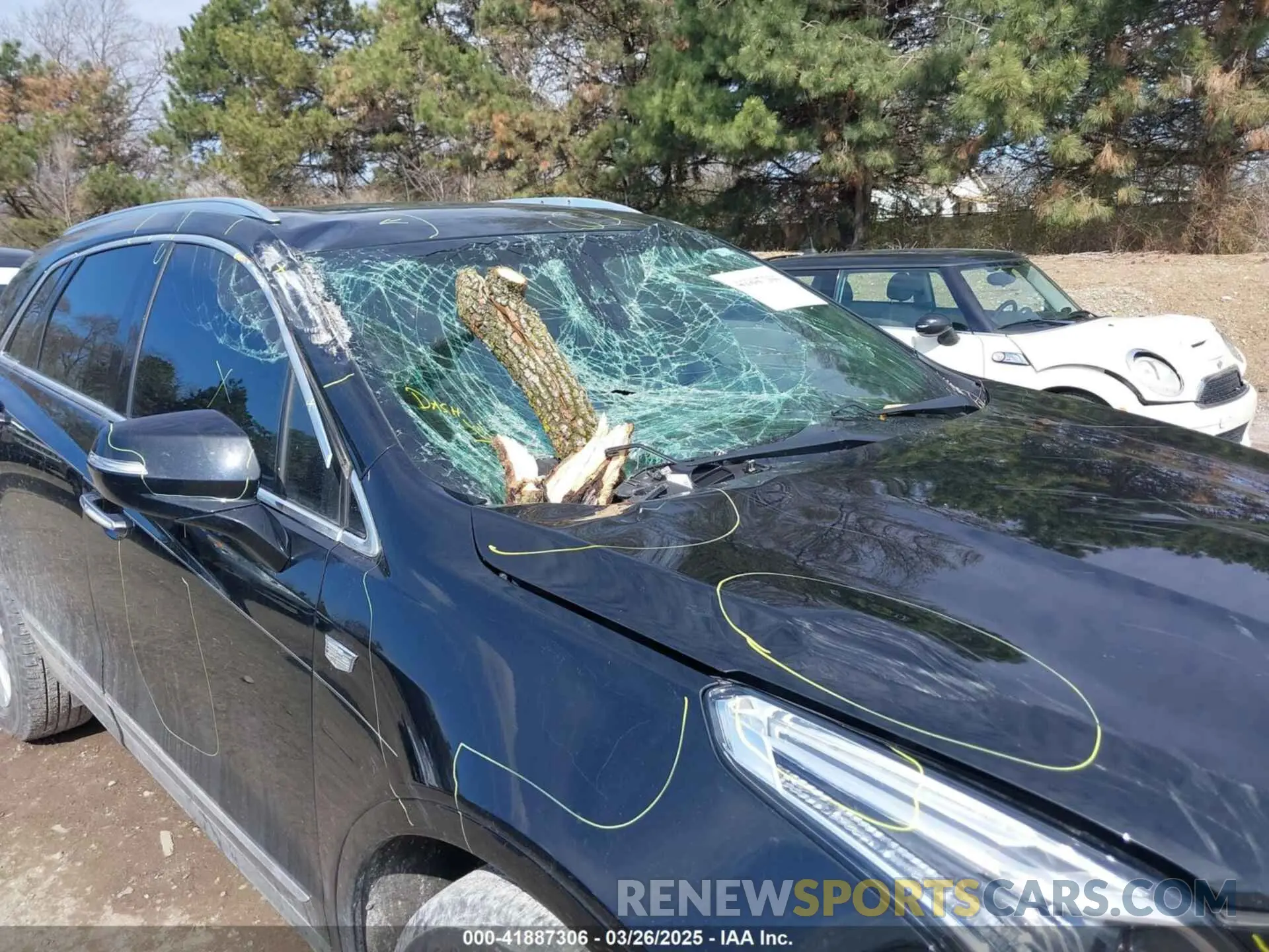 6 Photograph of a damaged car 1GYKNDRS3LZ107687 CADILLAC XT5 2020
