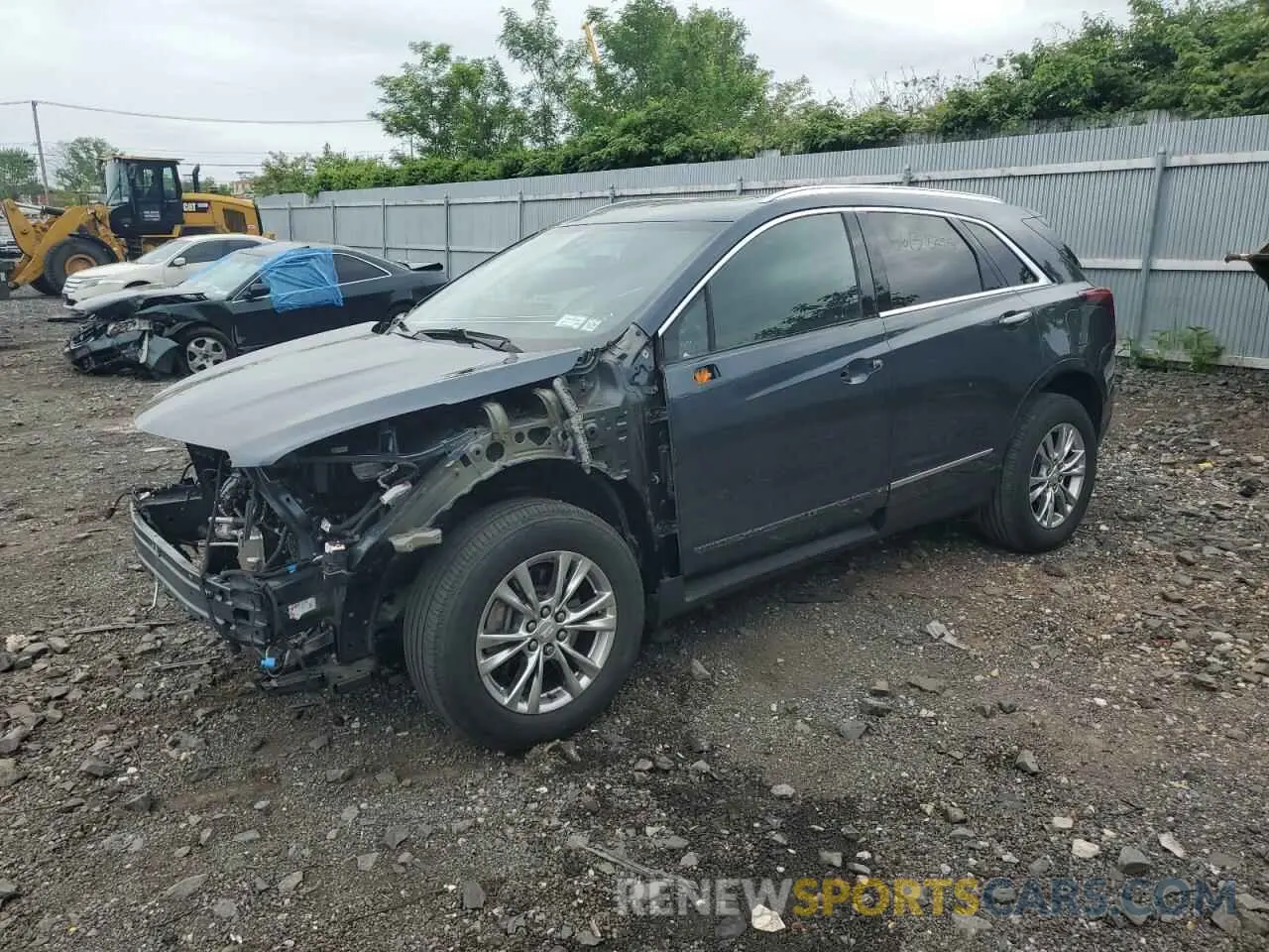 1 Photograph of a damaged car 1GYKNDRS4LZ135899 CADILLAC XT5 2020
