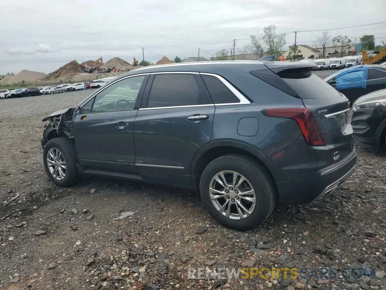 2 Photograph of a damaged car 1GYKNDRS4LZ135899 CADILLAC XT5 2020