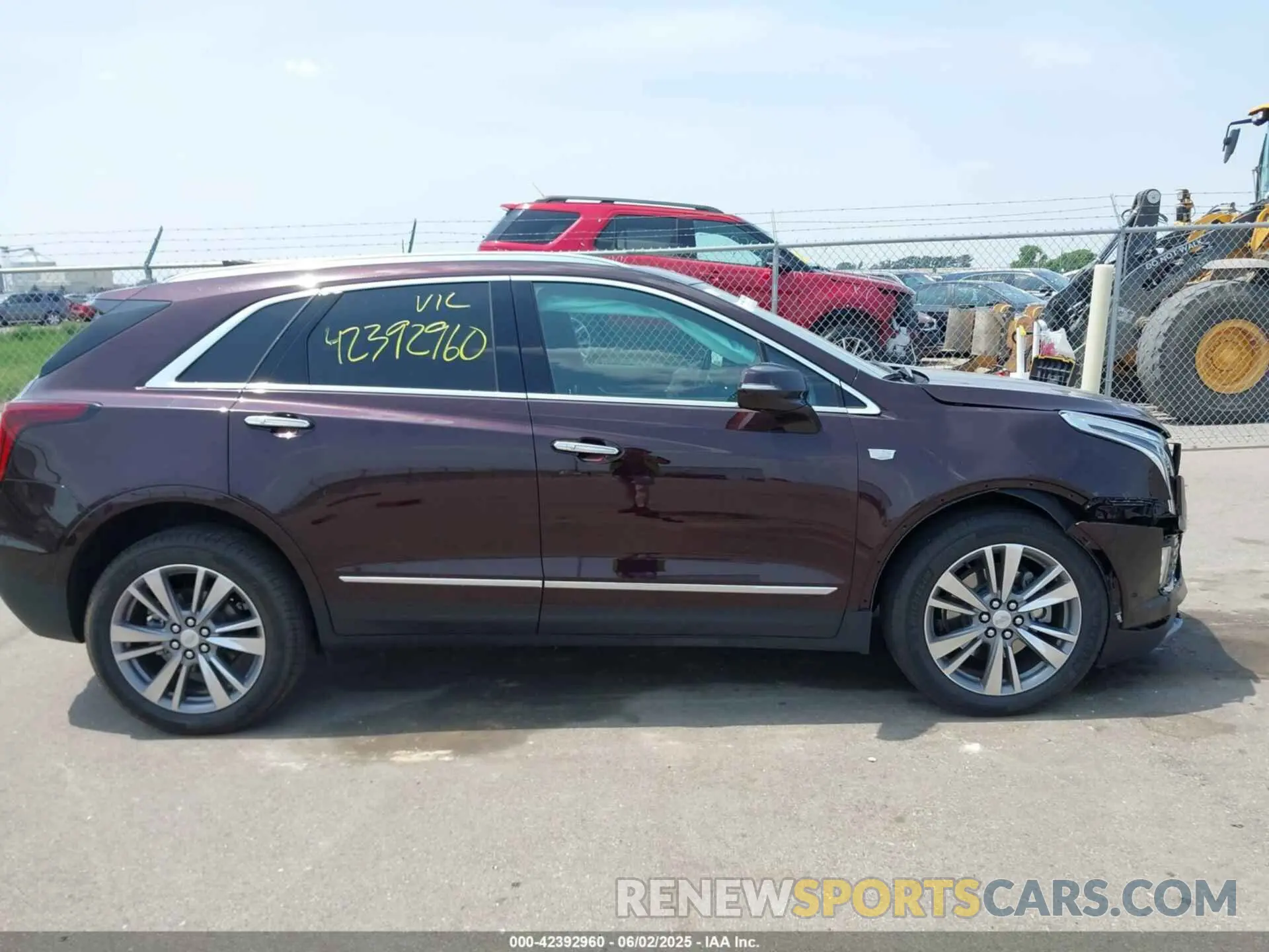 13 Photograph of a damaged car 1GYKNDRS6LZ200820 CADILLAC XT5 2020