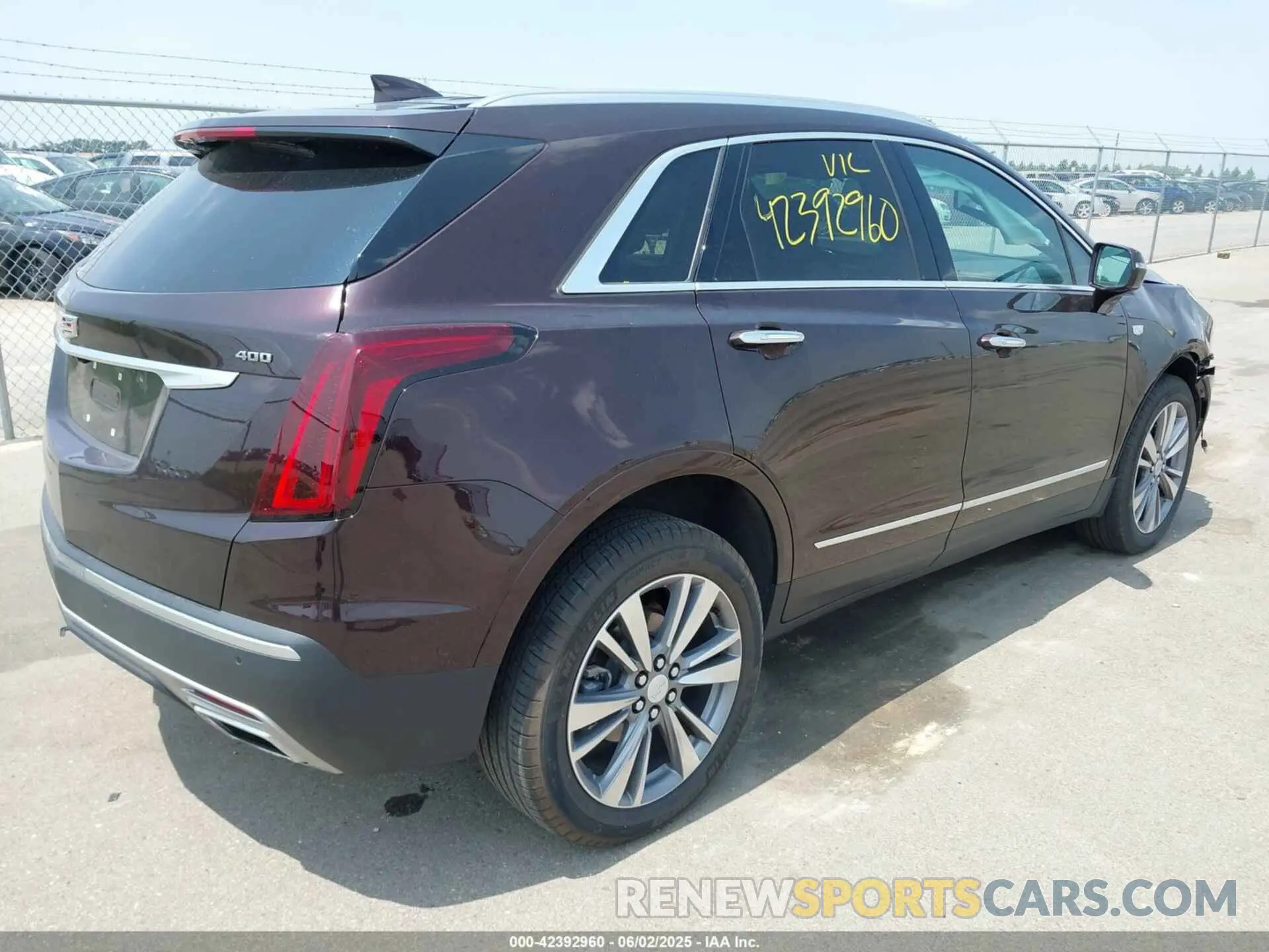 4 Photograph of a damaged car 1GYKNDRS6LZ200820 CADILLAC XT5 2020