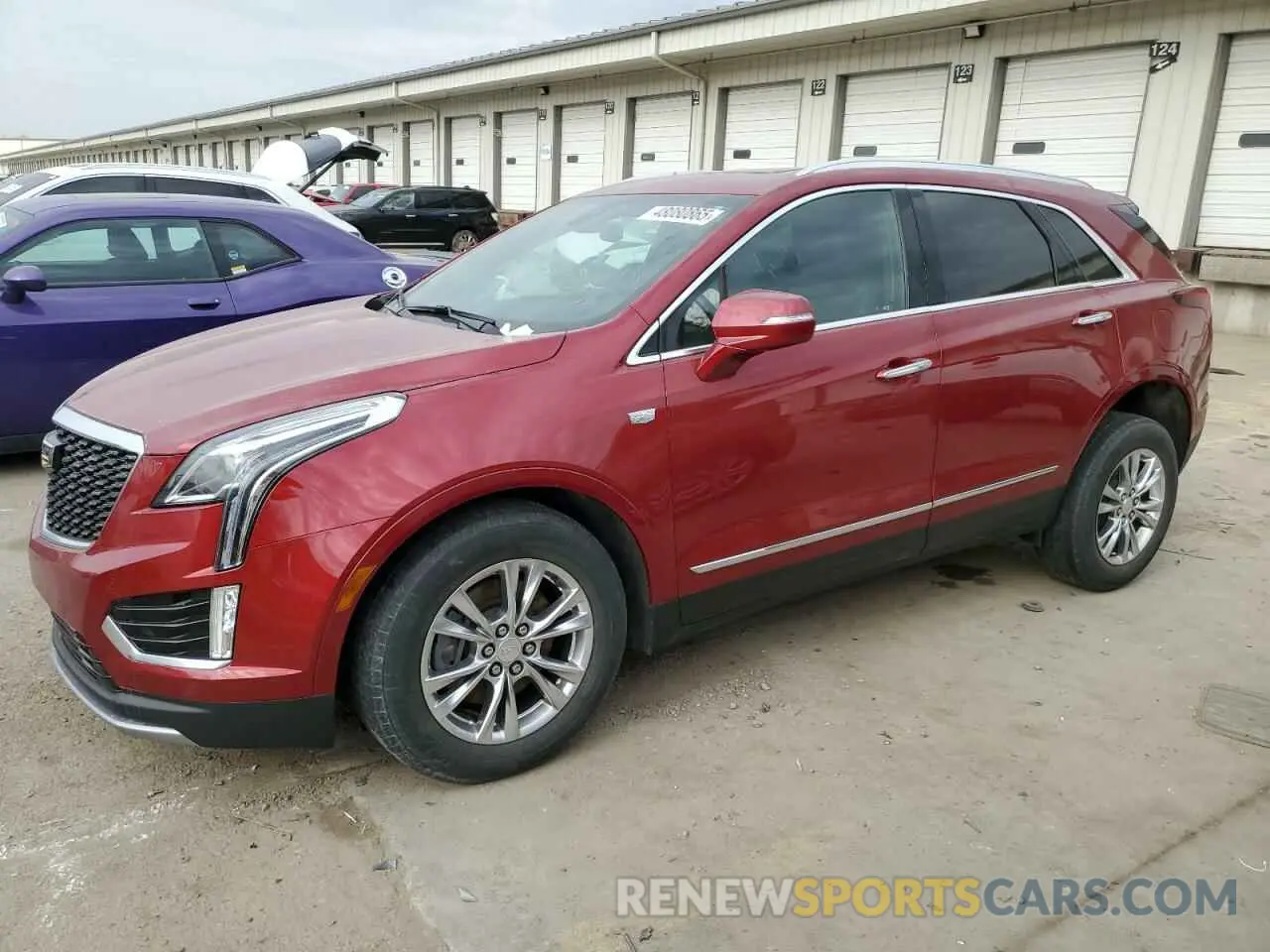 1 Photograph of a damaged car 1GYKNDRS8LZ195233 CADILLAC XT5 2020