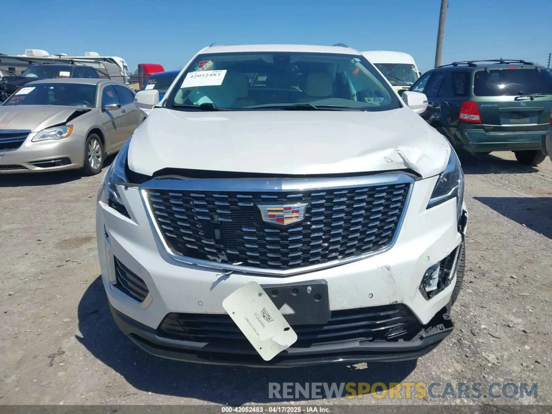 12 Photograph of a damaged car 1GYKNDRS8LZ233284 CADILLAC XT5 2020