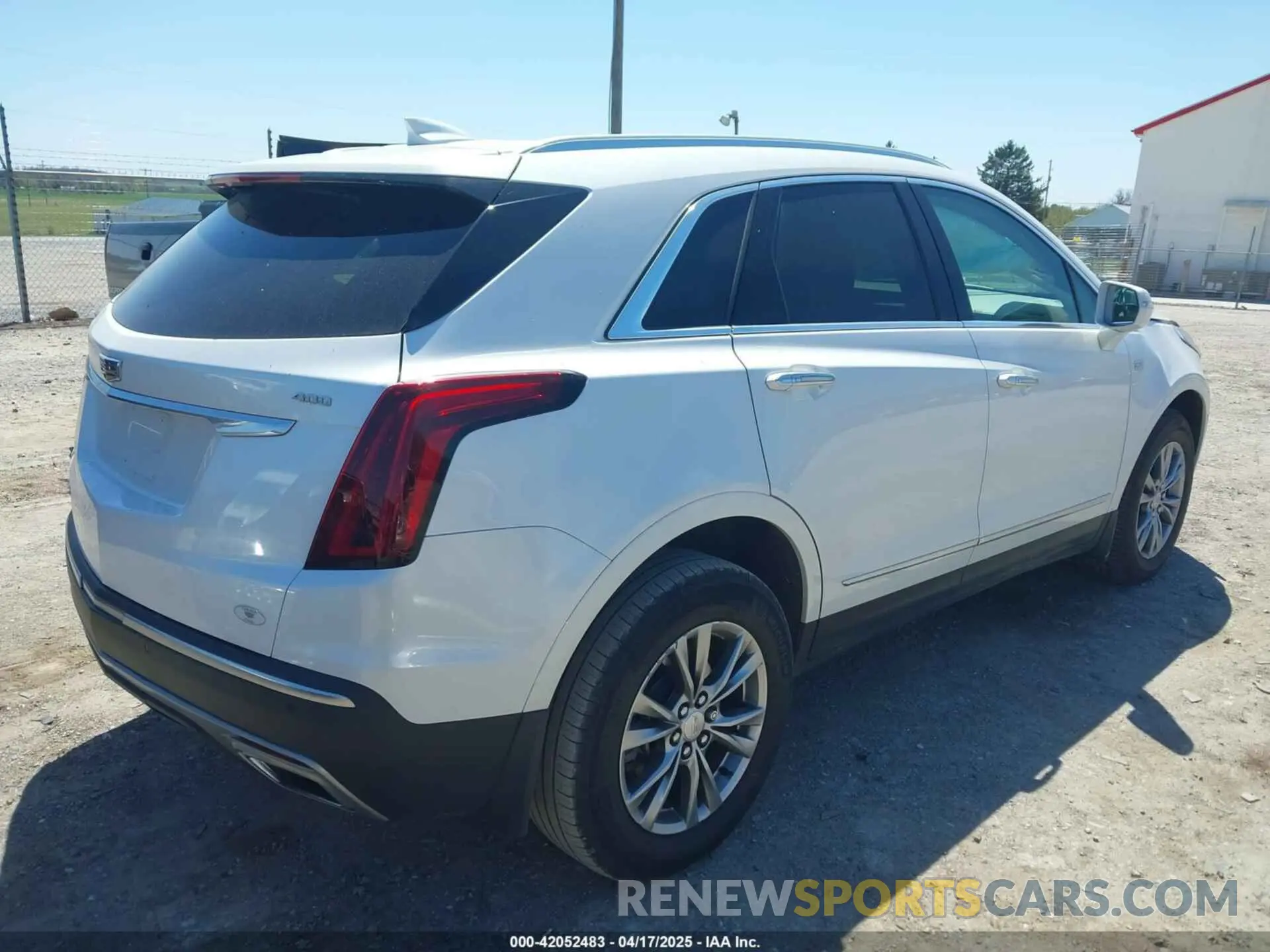 4 Photograph of a damaged car 1GYKNDRS8LZ233284 CADILLAC XT5 2020