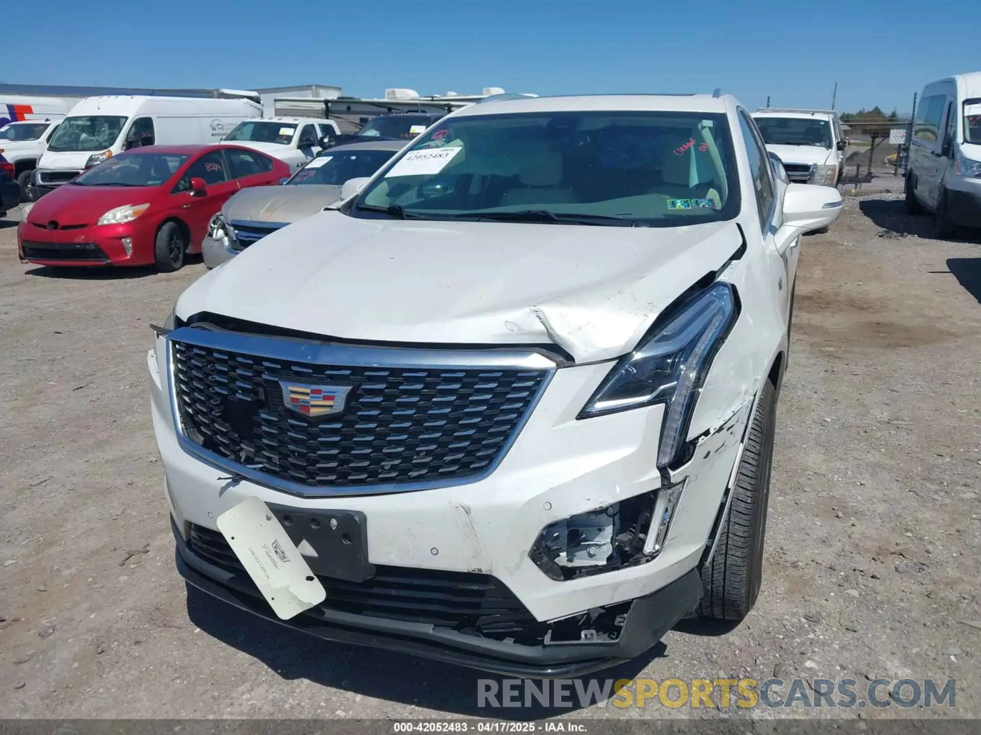 6 Photograph of a damaged car 1GYKNDRS8LZ233284 CADILLAC XT5 2020