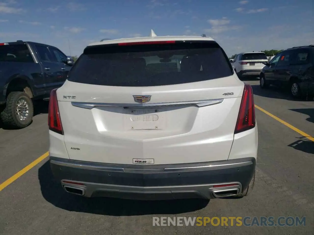 6 Photograph of a damaged car 1GYKNDRSXLZ186890 CADILLAC XT5 2020
