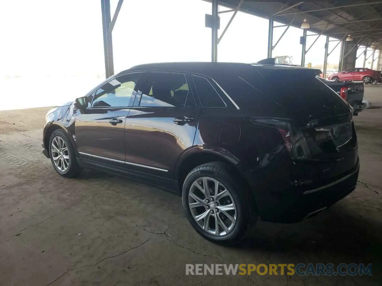 2 Photograph of a damaged car 1GYKNGRS1LZ144464 CADILLAC XT5 2020