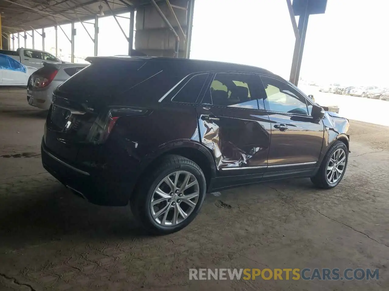 3 Photograph of a damaged car 1GYKNGRS1LZ144464 CADILLAC XT5 2020