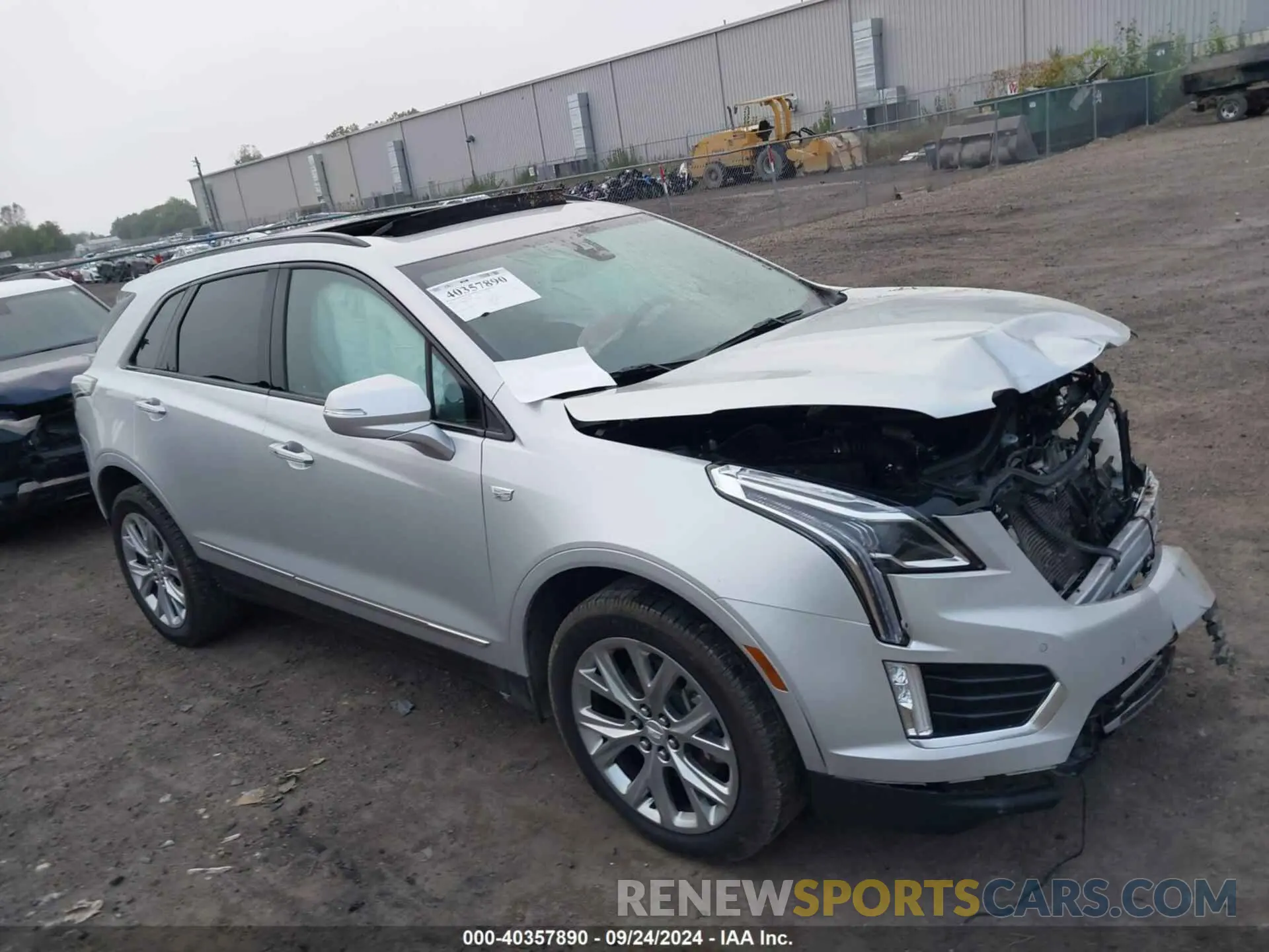 1 Photograph of a damaged car 1GYKNGRS3LZ225109 CADILLAC XT5 2020