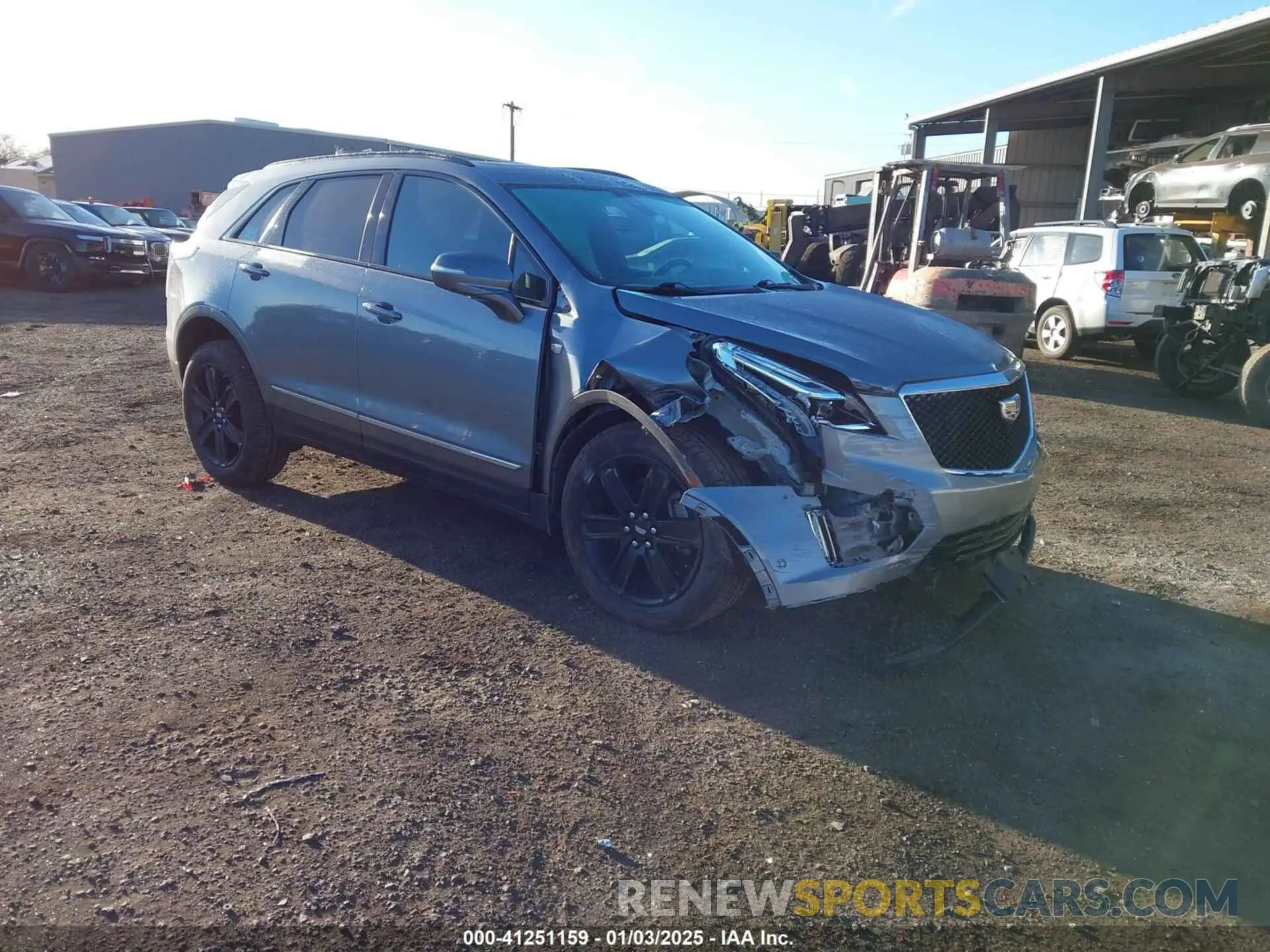 1 Photograph of a damaged car 1GYKNGRS6LZ147506 CADILLAC XT5 2020