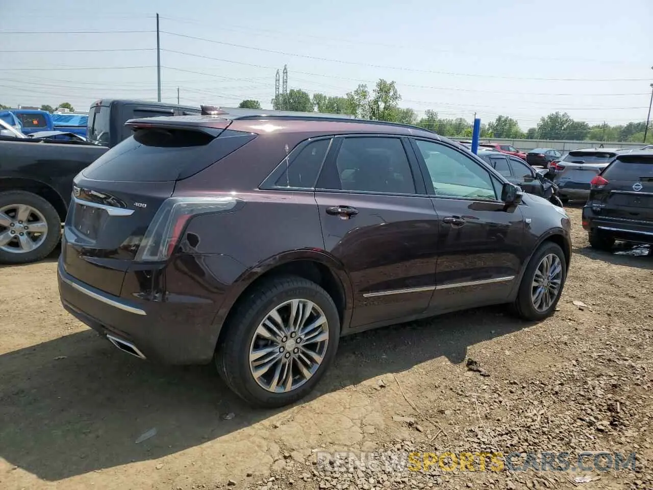 3 Photograph of a damaged car 1GYKNGRS7LZ231723 CADILLAC XT5 2020
