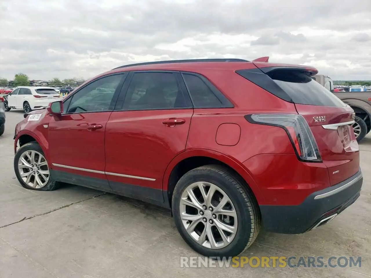 2 Photograph of a damaged car 1GYKNGRSXLZ224734 CADILLAC XT5 2020
