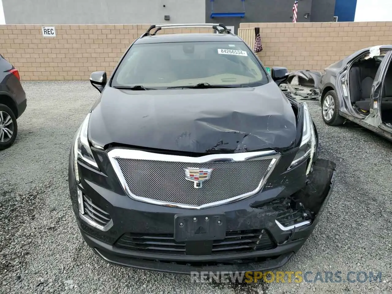 5 Photograph of a damaged car 1GYKNHRS7LZ122393 CADILLAC XT5 2020
