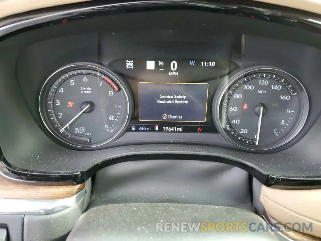 9 Photograph of a damaged car 1GYKNHRS7LZ122393 CADILLAC XT5 2020