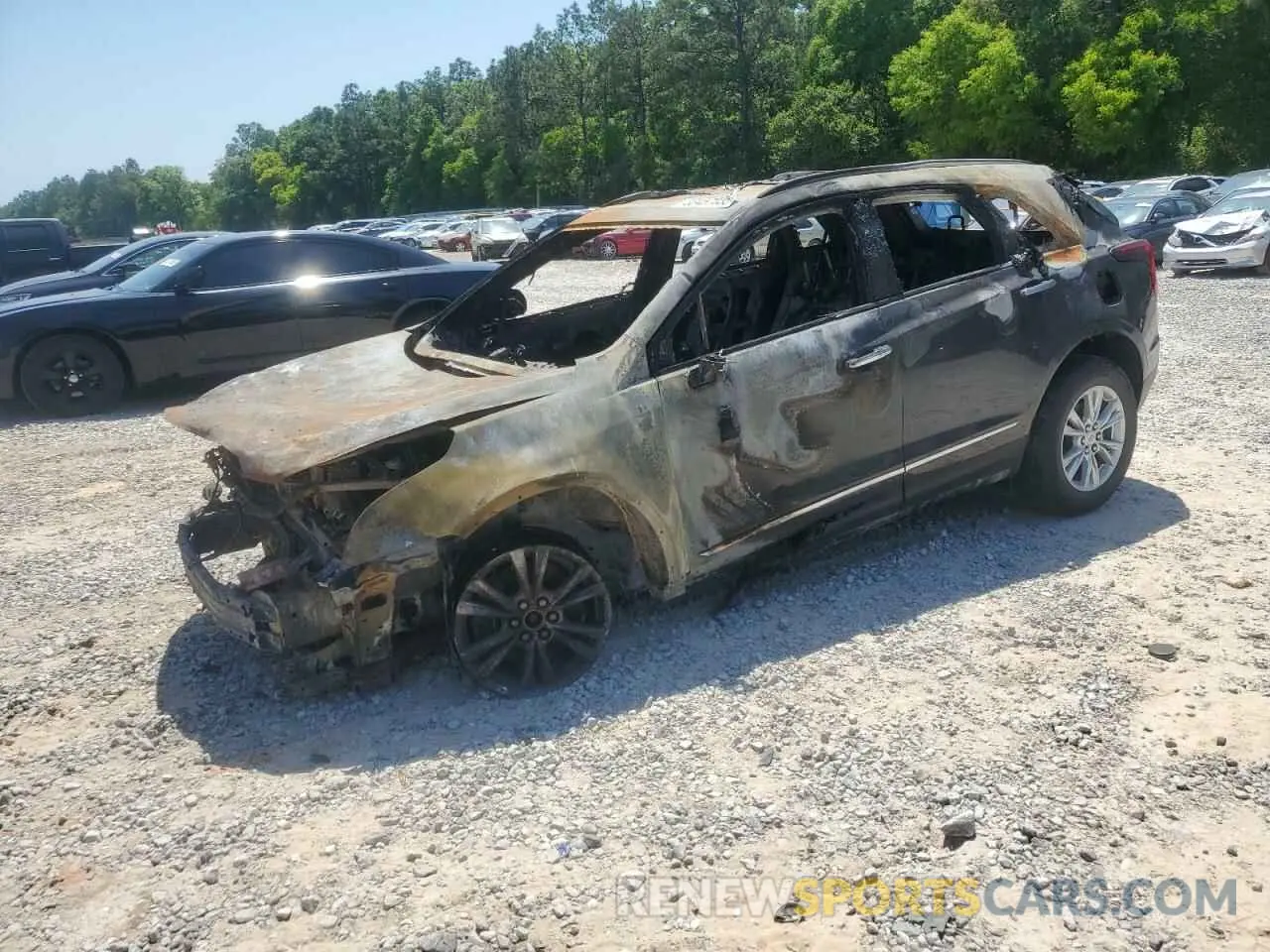1 Photograph of a damaged car 1GYKNAR40MZ144522 CADILLAC XT5 2021