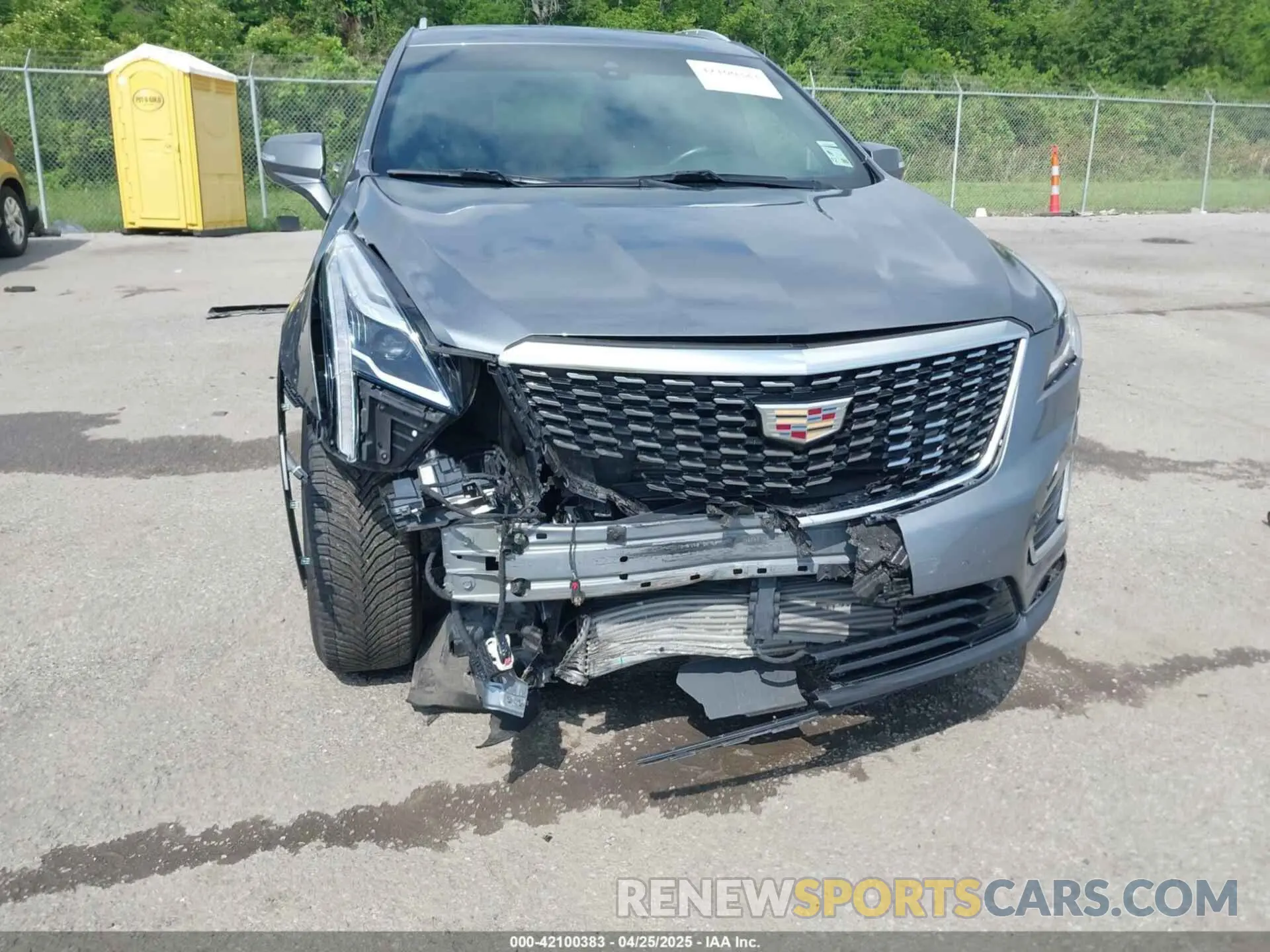 6 Photograph of a damaged car 1GYKNAR48MZ110599 CADILLAC XT5 2021