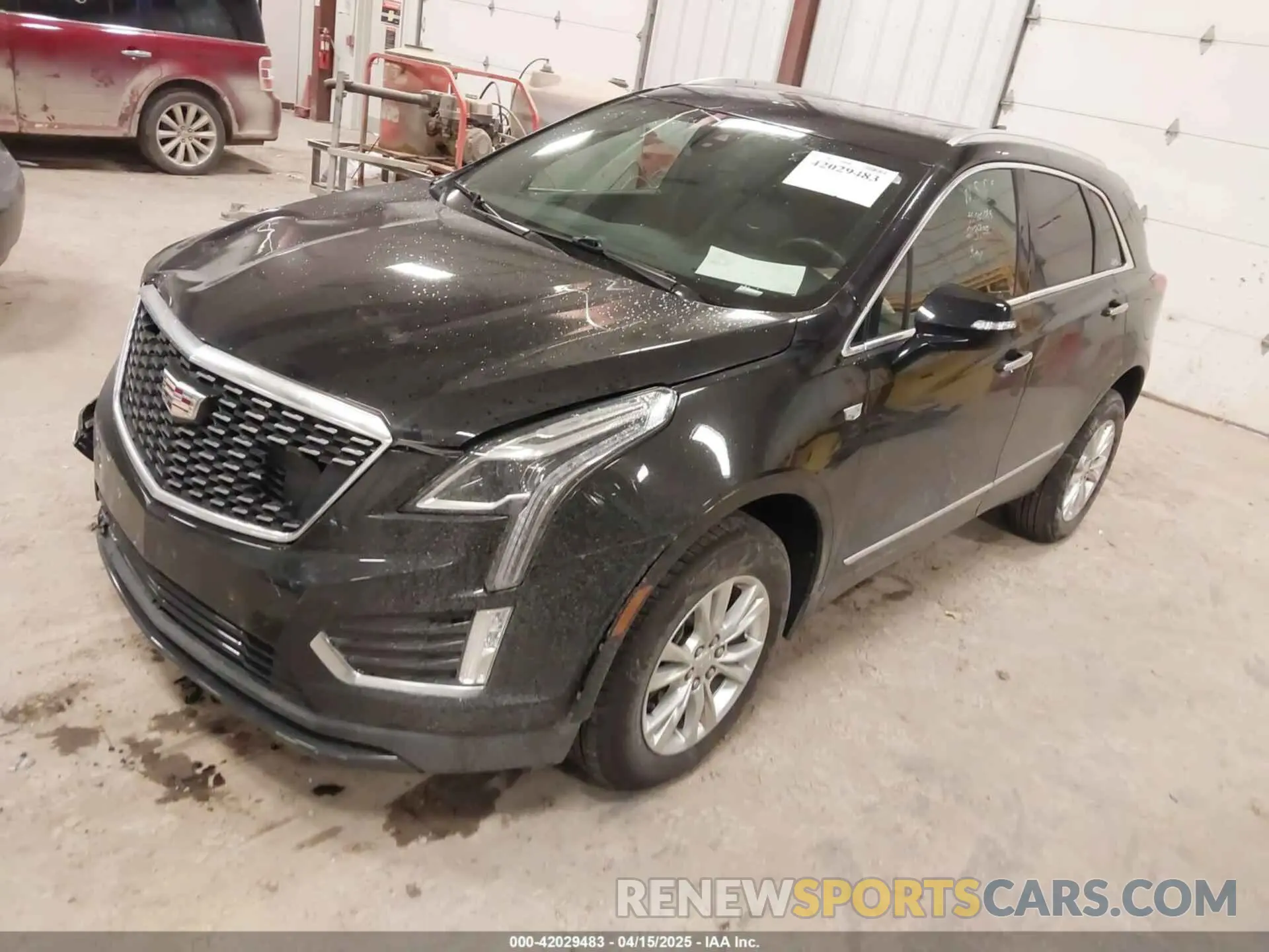 2 Photograph of a damaged car 1GYKNBR48MZ213902 CADILLAC XT5 2021