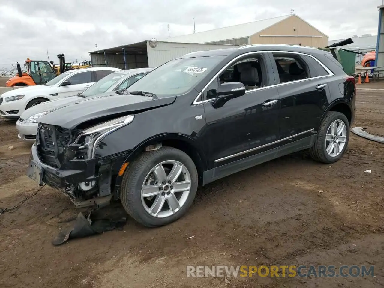 1 Photograph of a damaged car 1GYKNBR4XMZ112957 CADILLAC XT5 2021