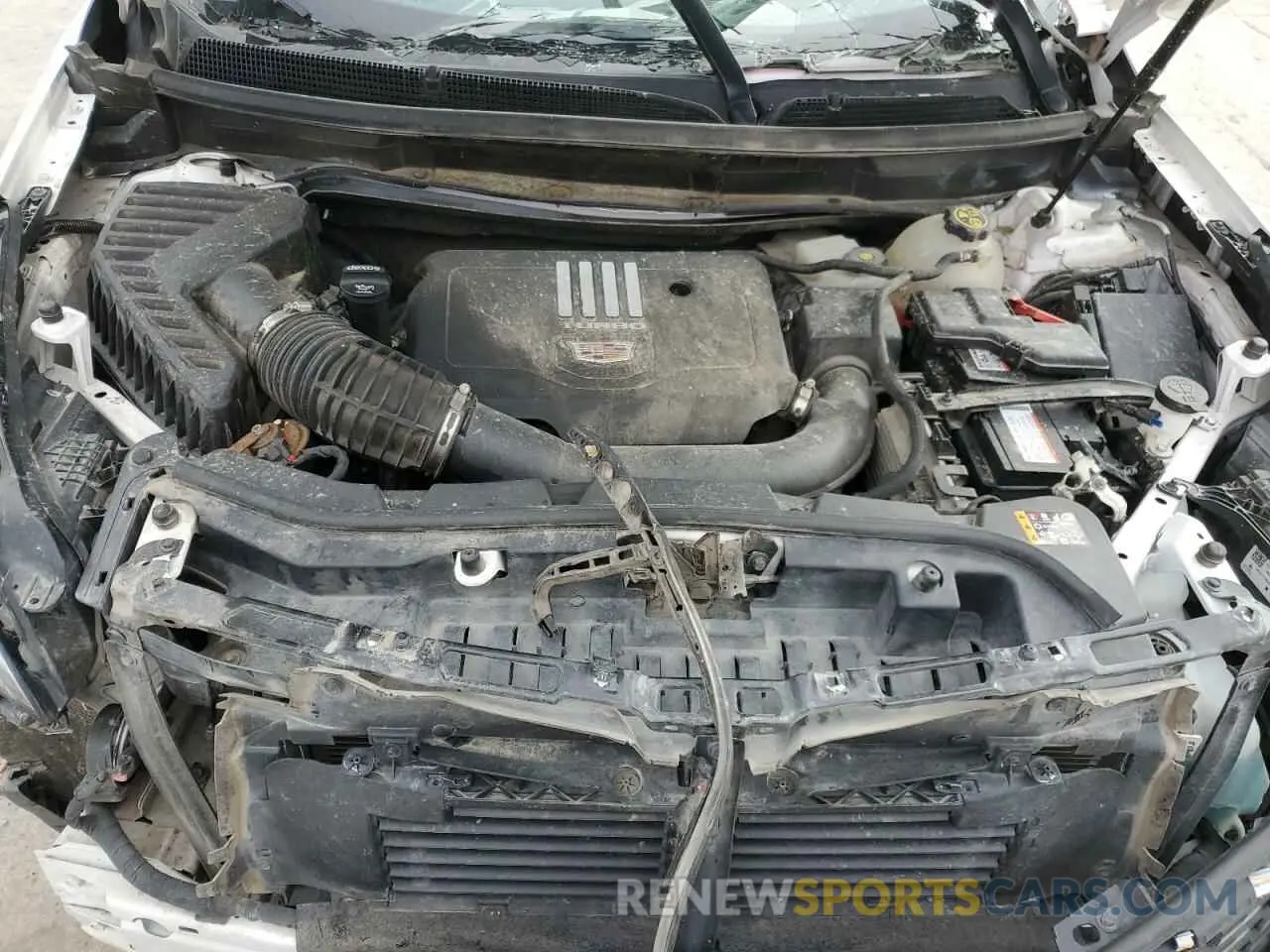 13 Photograph of a damaged car 1GYKNCR41MZ154357 CADILLAC XT5 2021
