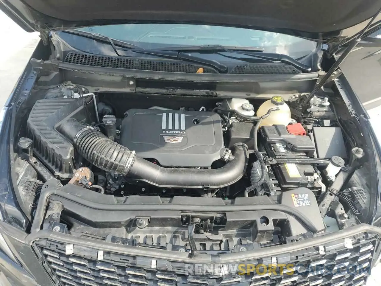 12 Photograph of a damaged car 1GYKNCR41MZ174477 CADILLAC XT5 2021