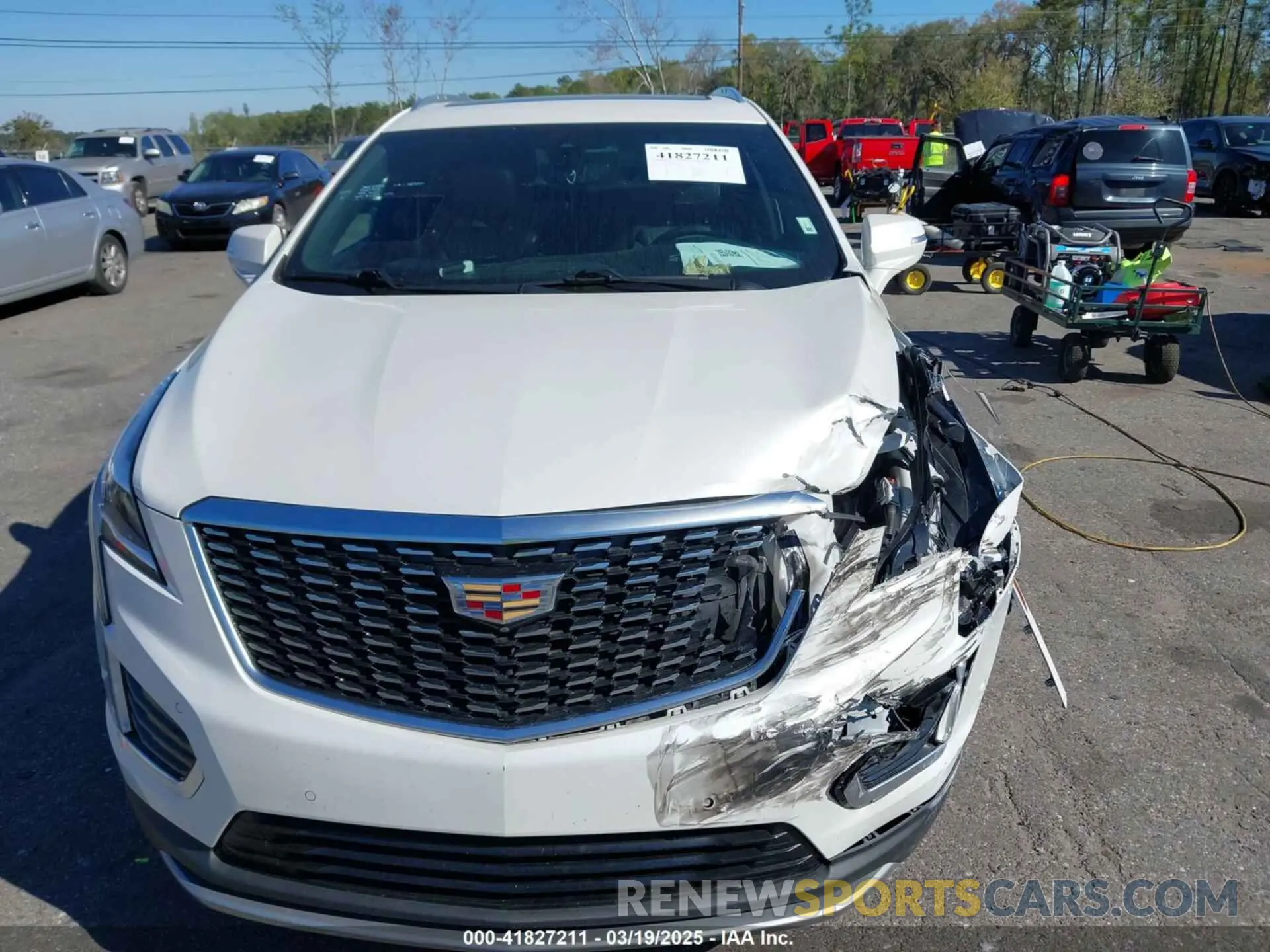 12 Photograph of a damaged car 1GYKNCR48MZ234688 CADILLAC XT5 2021