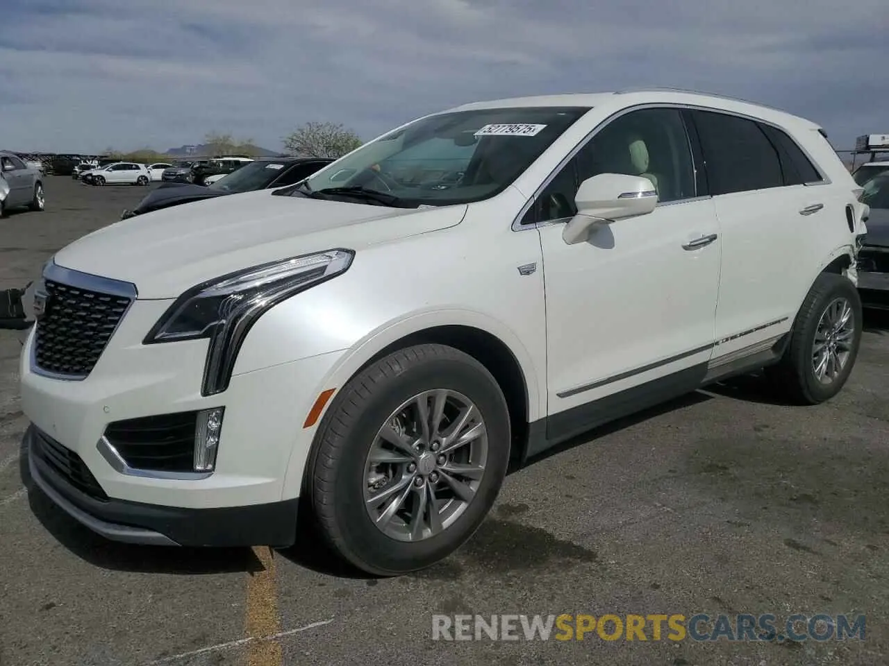 1 Photograph of a damaged car 1GYKNCRS0MZ110560 CADILLAC XT5 2021
