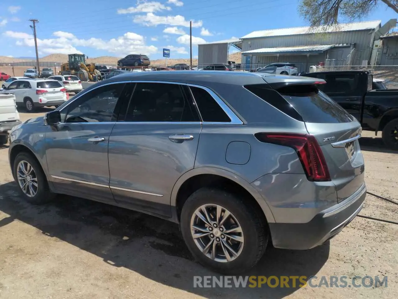2 Photograph of a damaged car 1GYKNCRS1MZ106839 CADILLAC XT5 2021