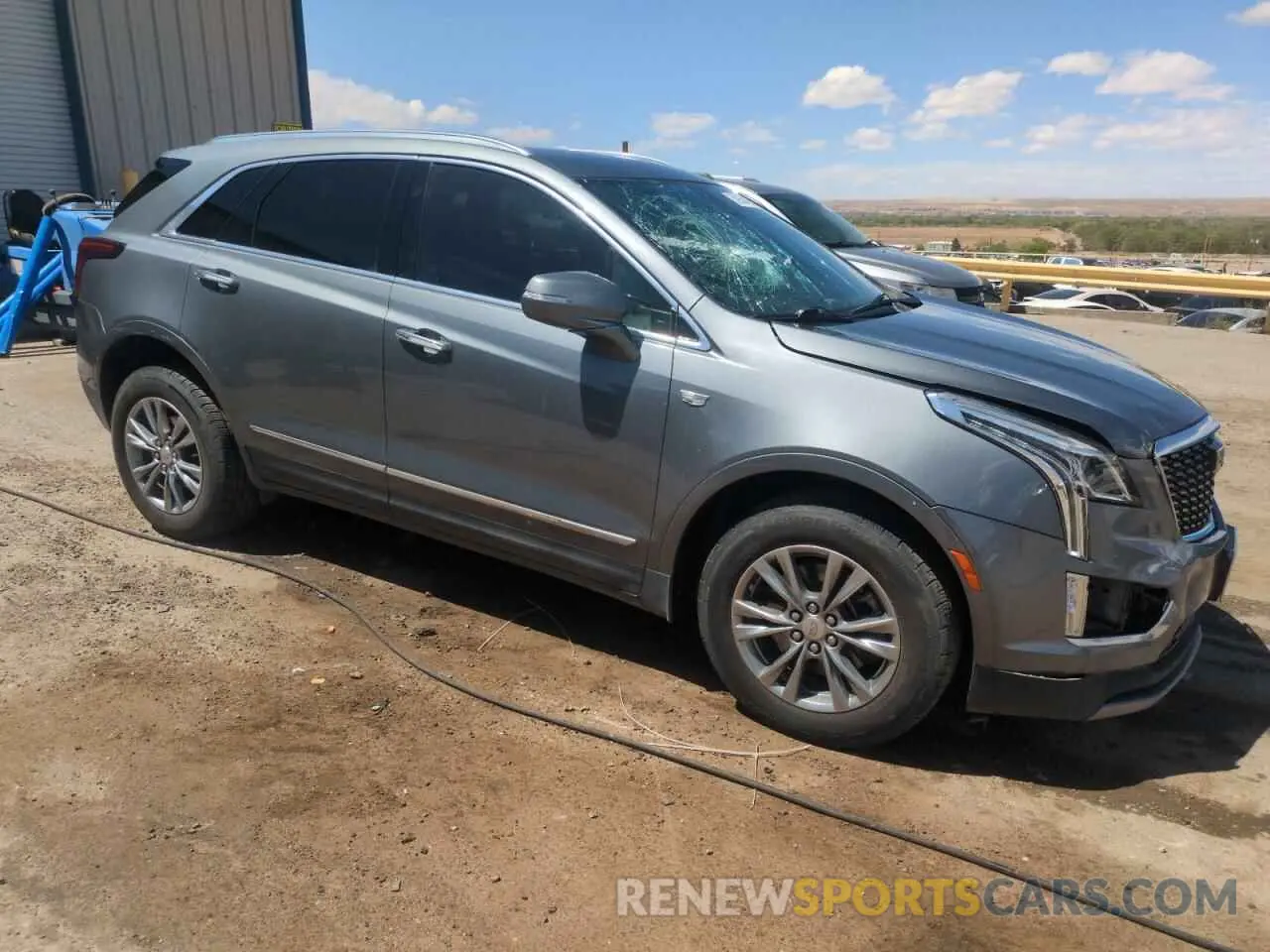 4 Photograph of a damaged car 1GYKNCRS1MZ106839 CADILLAC XT5 2021
