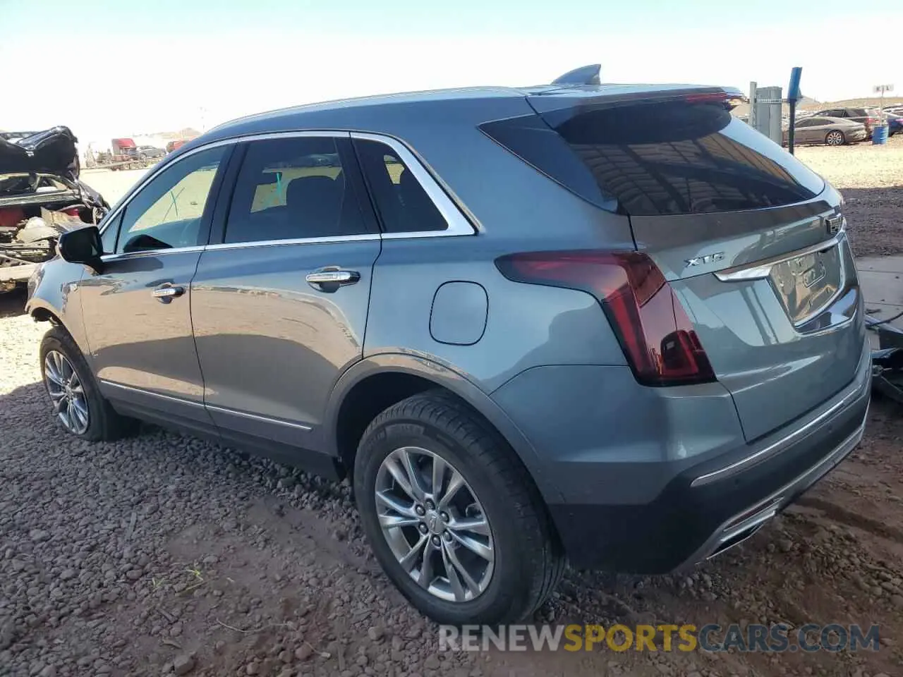 2 Photograph of a damaged car 1GYKNCRS1MZ109854 CADILLAC XT5 2021