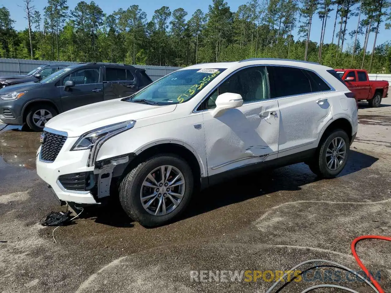 1 Photograph of a damaged car 1GYKNCRS2MZ209820 CADILLAC XT5 2021