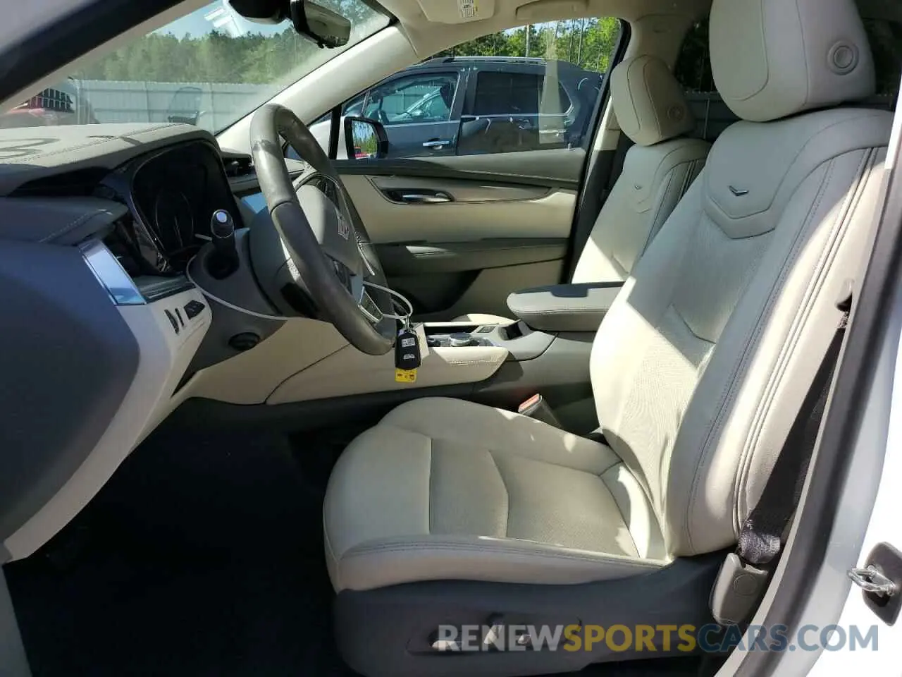 7 Photograph of a damaged car 1GYKNCRS2MZ209820 CADILLAC XT5 2021