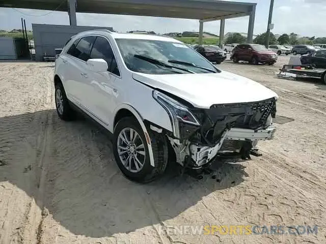 14 Photograph of a damaged car 1GYKNCRS7MZ115531 CADILLAC XT5 2021