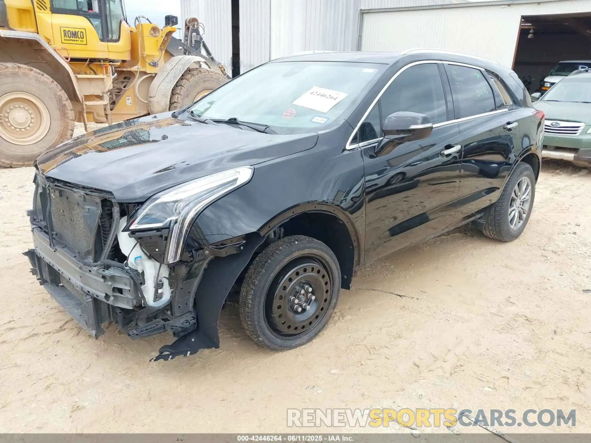 2 Photograph of a damaged car 1GYKNCRS8MZ233474 CADILLAC XT5 2021