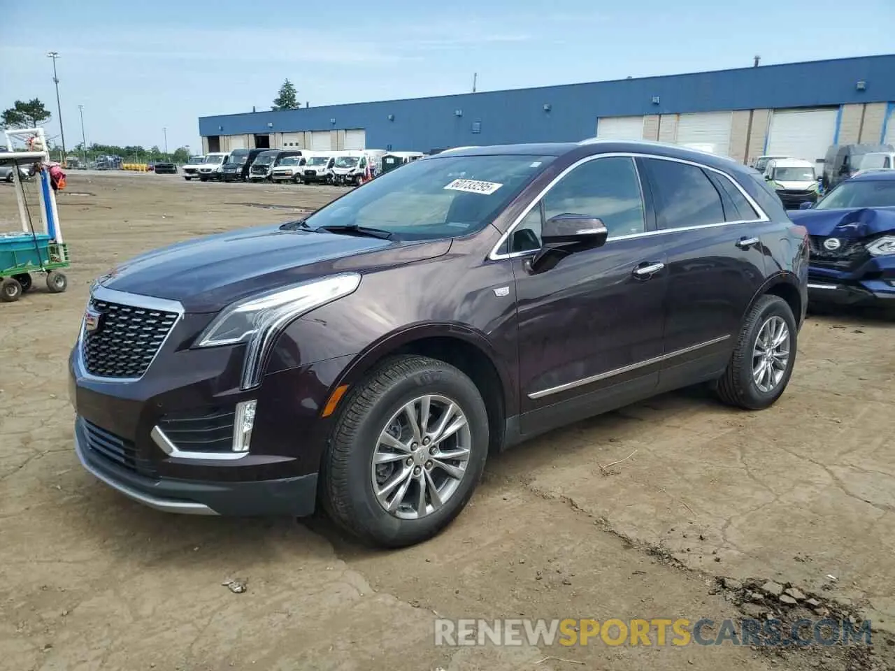 1 Photograph of a damaged car 1GYKNCRS9MZ217560 CADILLAC XT5 2021
