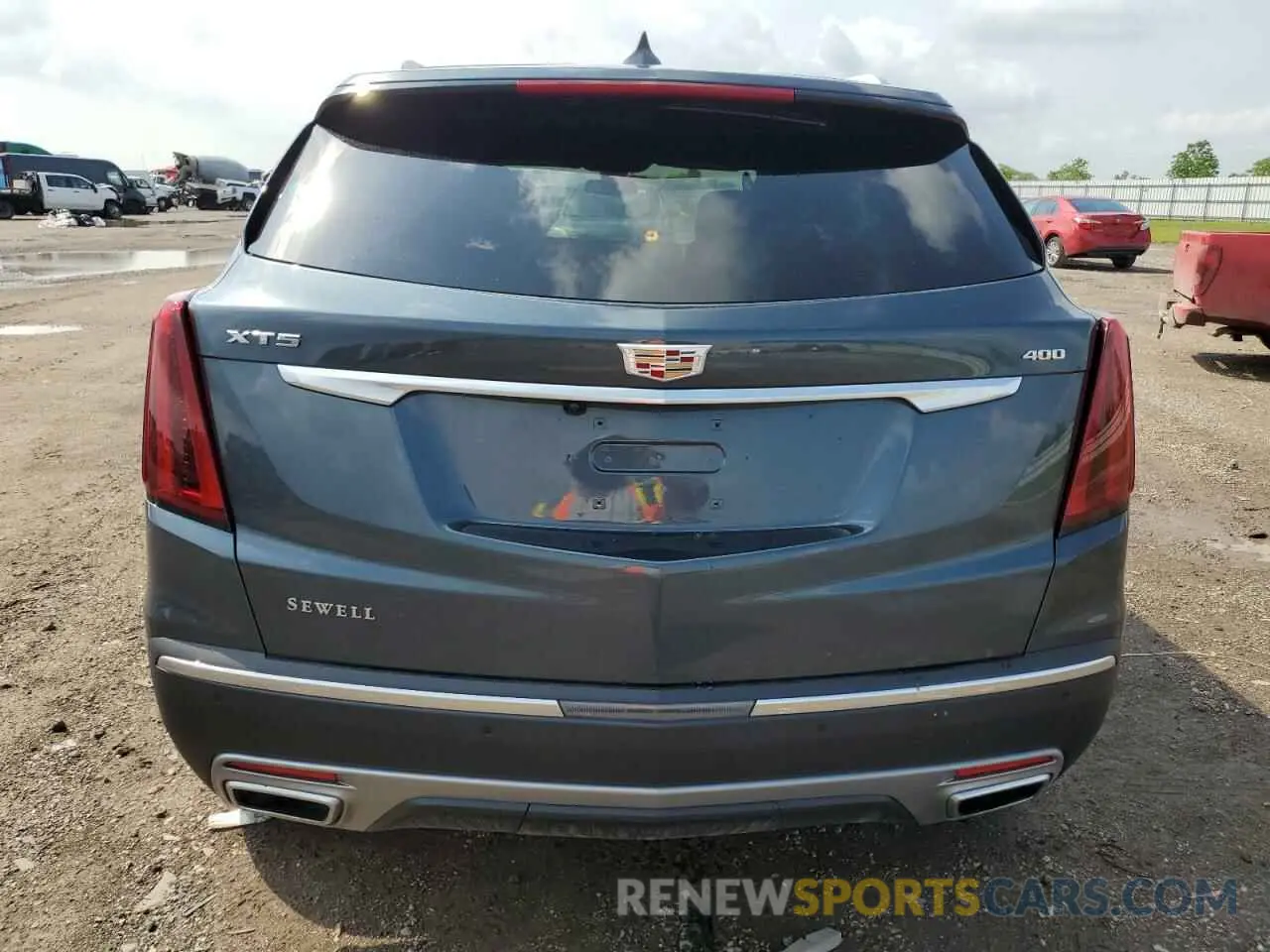 6 Photograph of a damaged car 1GYKNCRSXMZ118083 CADILLAC XT5 2021