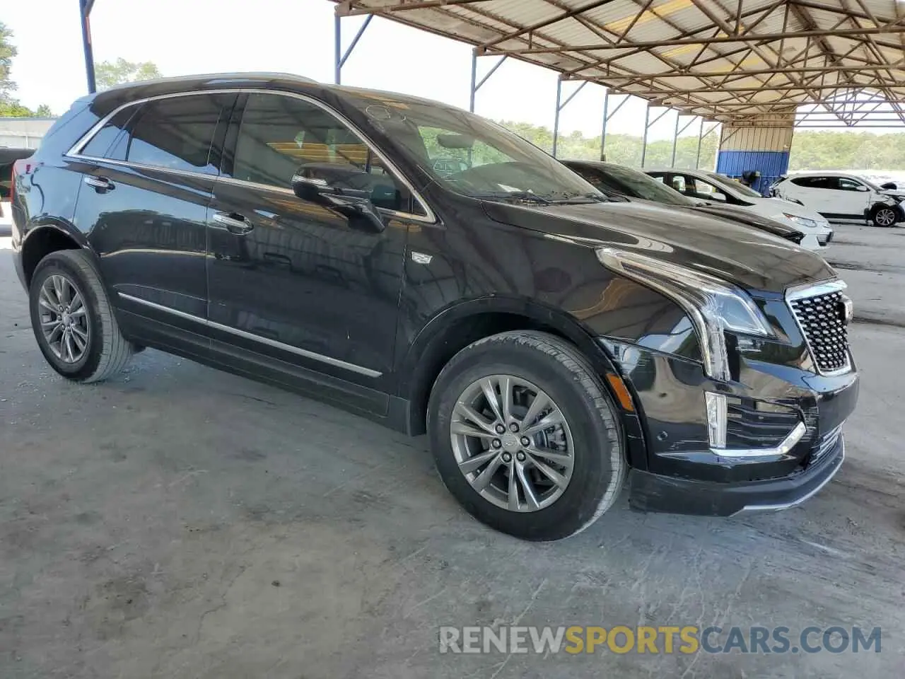 4 Photograph of a damaged car 1GYKNCRSXMZ155473 CADILLAC XT5 2021