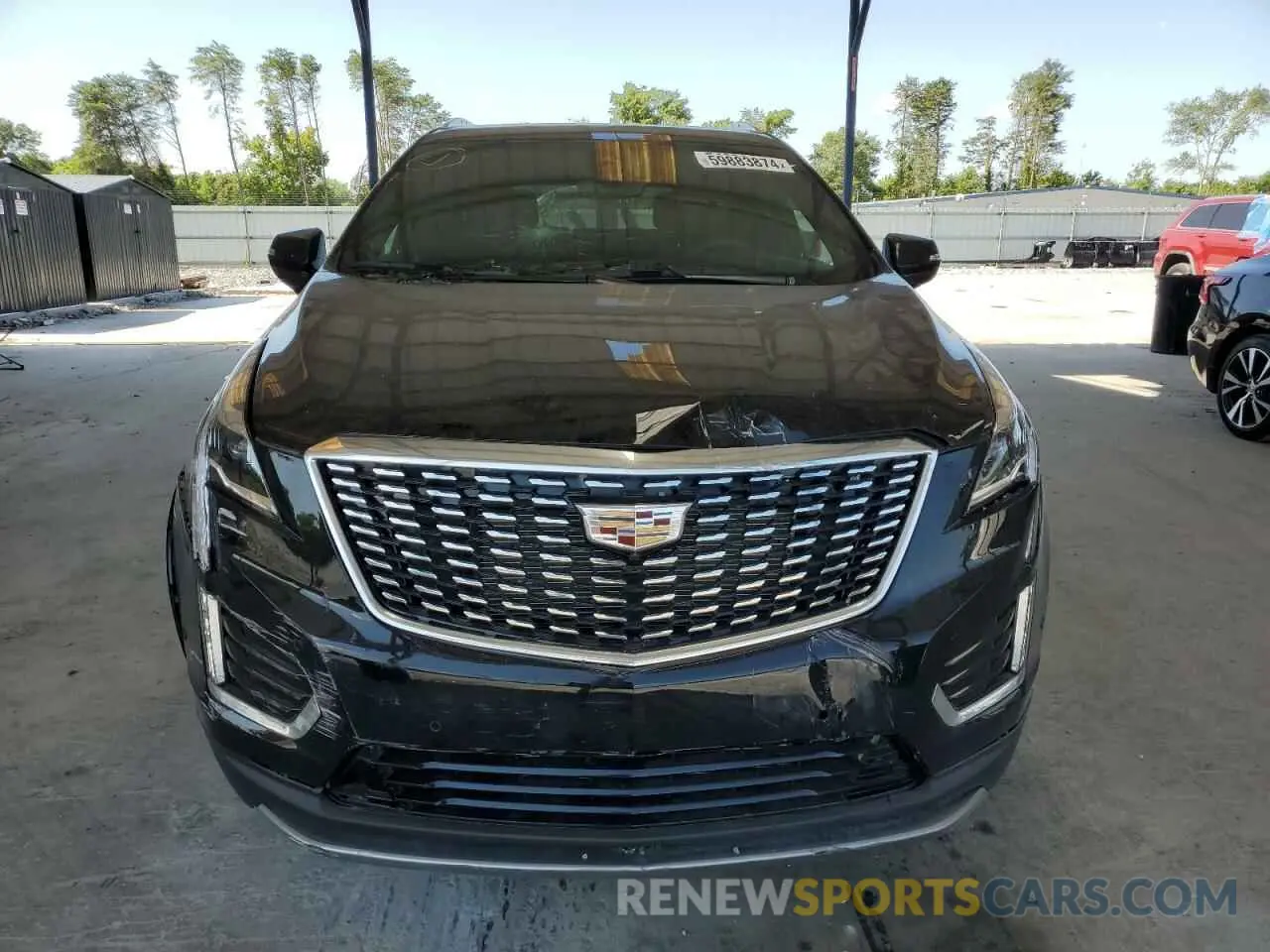 5 Photograph of a damaged car 1GYKNCRSXMZ155473 CADILLAC XT5 2021