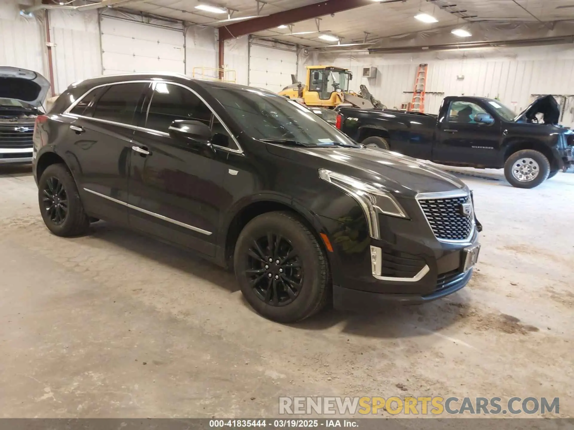 1 Photograph of a damaged car 1GYKNDR41MZ129884 CADILLAC XT5 2021