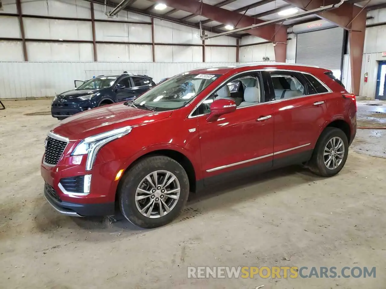 1 Photograph of a damaged car 1GYKNDR46MZ121487 CADILLAC XT5 2021