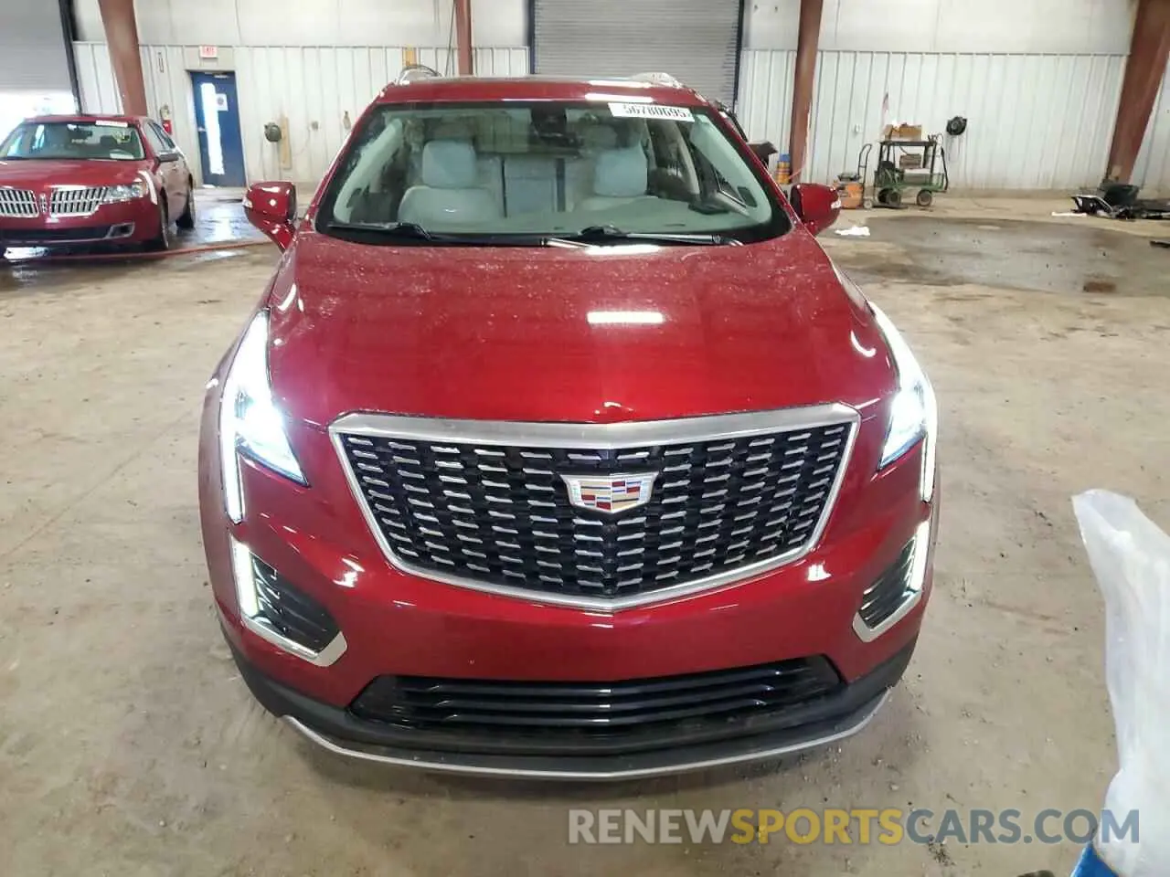 5 Photograph of a damaged car 1GYKNDR46MZ121487 CADILLAC XT5 2021