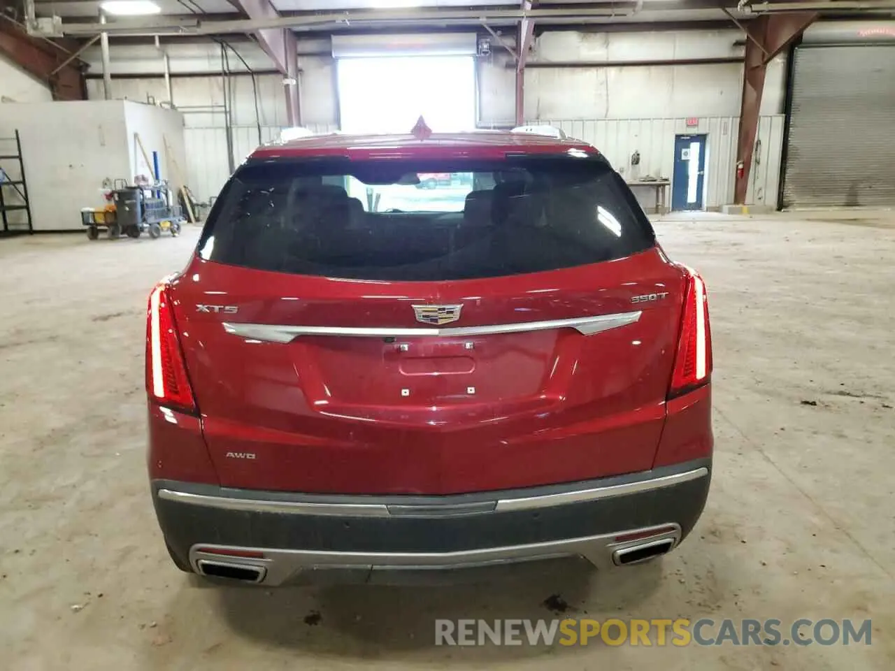 6 Photograph of a damaged car 1GYKNDR46MZ121487 CADILLAC XT5 2021