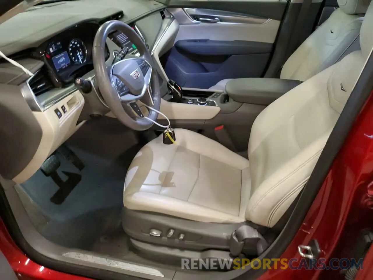 7 Photograph of a damaged car 1GYKNDR46MZ121487 CADILLAC XT5 2021