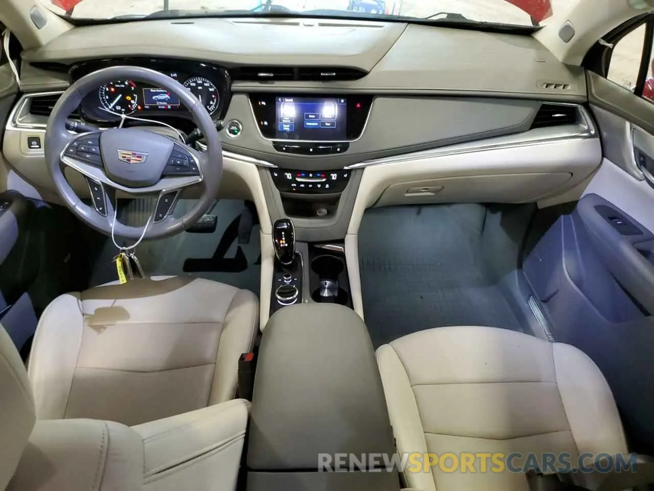 8 Photograph of a damaged car 1GYKNDR46MZ121487 CADILLAC XT5 2021