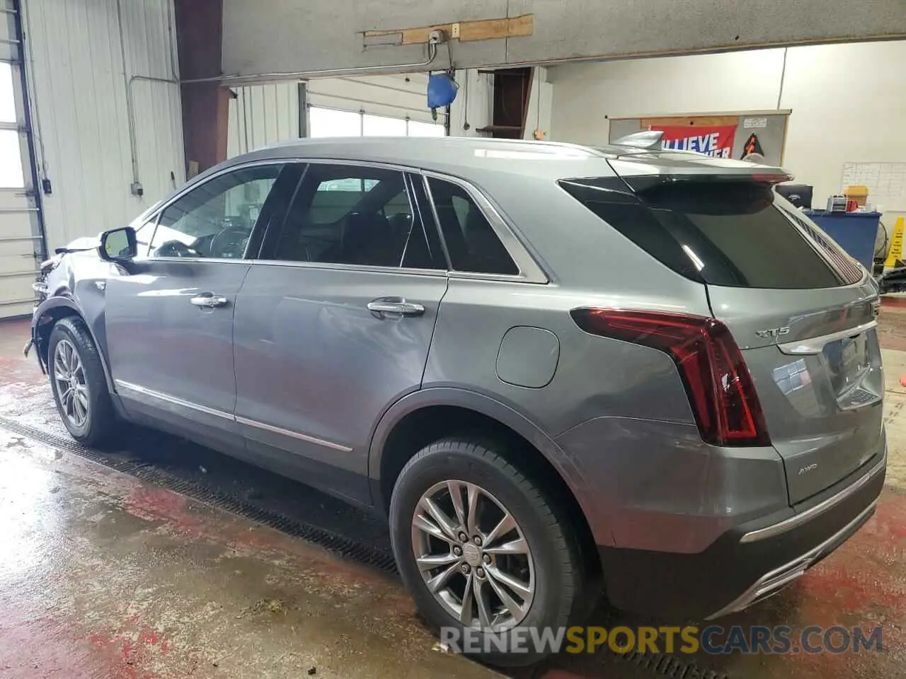 2 Photograph of a damaged car 1GYKNDRS0MZ154578 CADILLAC XT5 2021