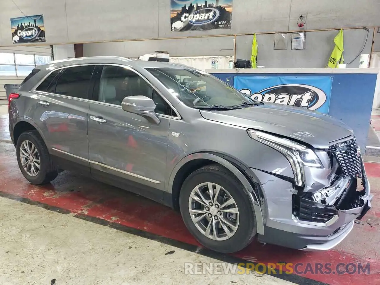 4 Photograph of a damaged car 1GYKNDRS0MZ154578 CADILLAC XT5 2021